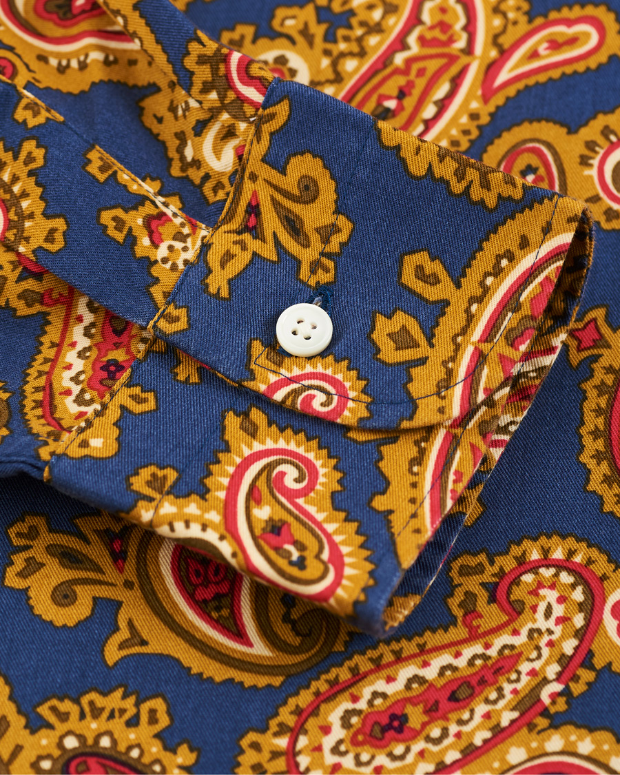 Homme | Chemises | GANT | Luke Edward Hall Town Paisley Shirt College Blue