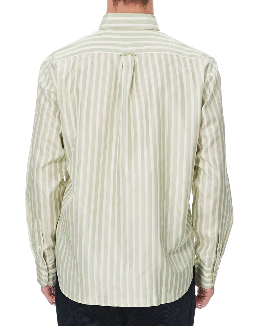 Homme | Chemises | GANT | Luke Edward Hall Silk Stripe Shirt Pepermint
