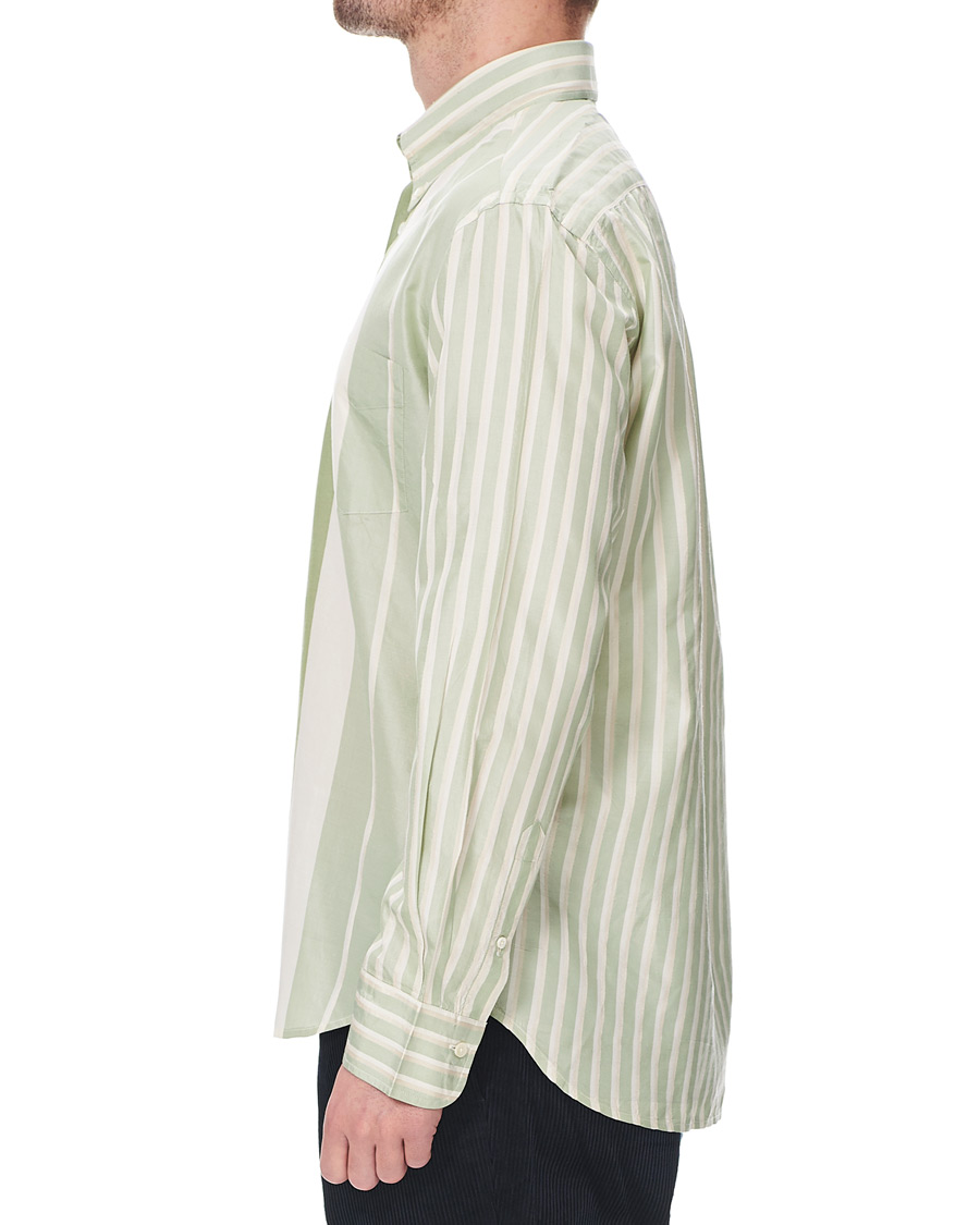 Homme | Chemises | GANT | Luke Edward Hall Silk Stripe Shirt Pepermint