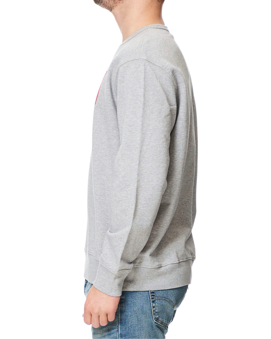 Homme | Pulls Et Tricots | Levi's | Graphic Crew Neck Sweatshirt Heather Grey