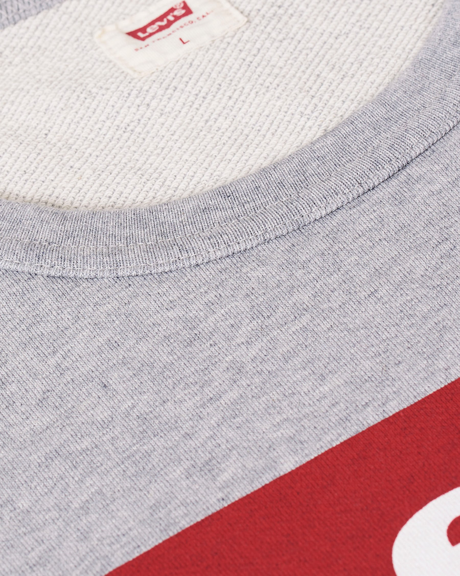 Homme | Pulls Et Tricots | Levi's | Graphic Crew Neck Sweatshirt Heather Grey