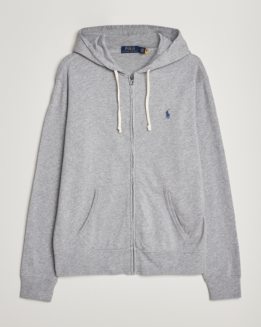 Homme | Pulls Et Tricots | Polo Ralph Lauren | Spa Terry Full Zip Hoodie Andover Heather