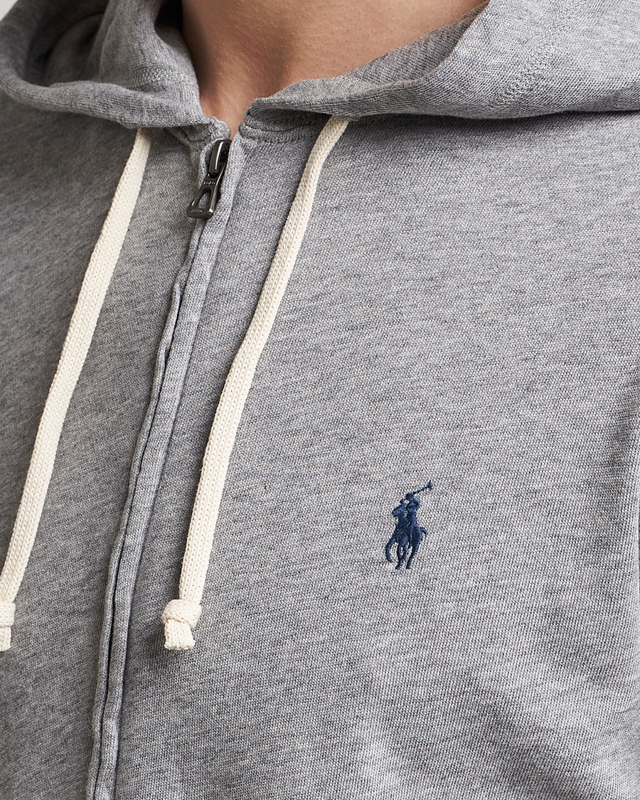 Homme | Pulls Et Tricots | Polo Ralph Lauren | Spa Terry Full Zip Hoodie Andover Heather
