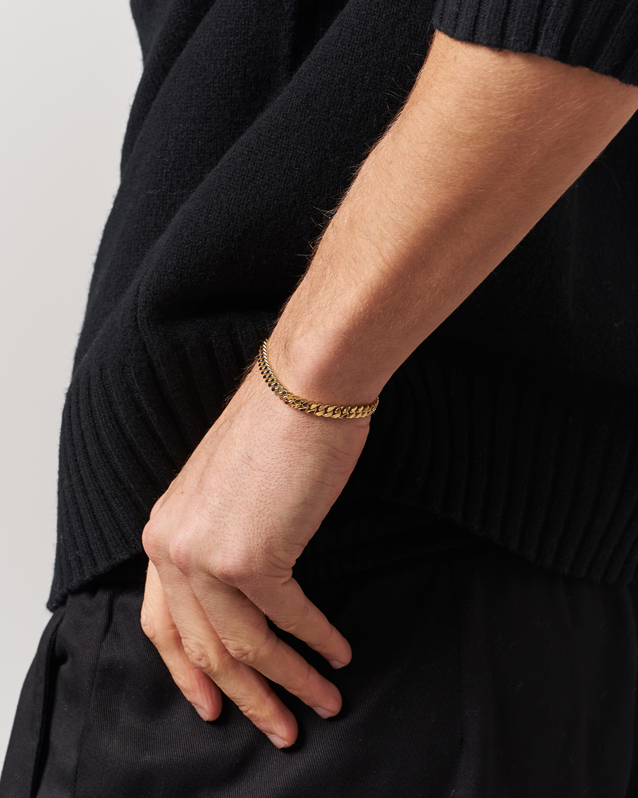 Homme | Bijoux | Tom Wood | Curb Bracelet L Gold