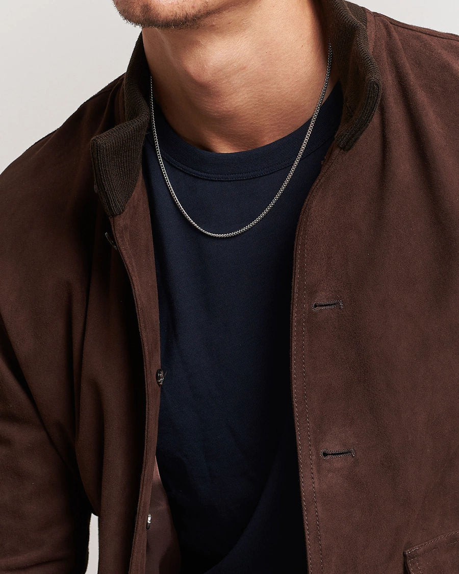 Homme | Contemporary Creators | Tom Wood | Curb Chain M Necklace Silver