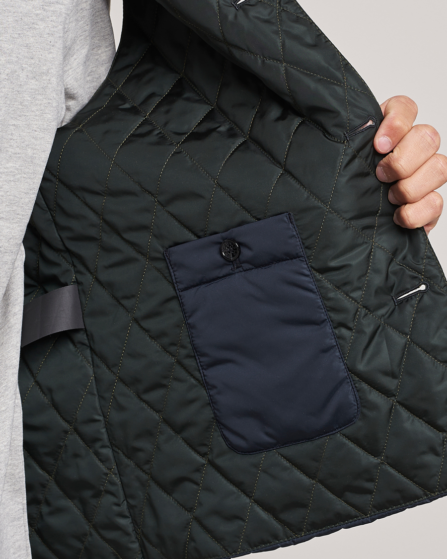 Homme | Mackintosh Dundee Padded Liner Navy | Mackintosh | Dundee Padded Liner Navy