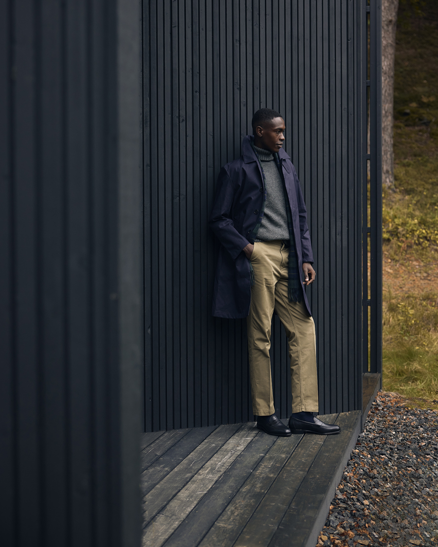 Homme | Manteaux Et Vestes | Mackintosh | Cambridge Car Coat Navy