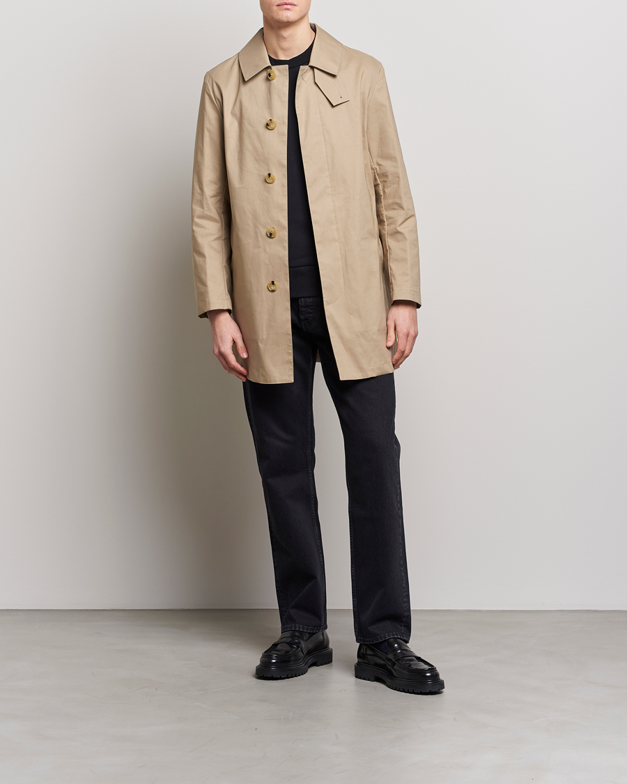 Homme | Manteaux Et Vestes | Mackintosh | Cambridge Car Coat Fawn