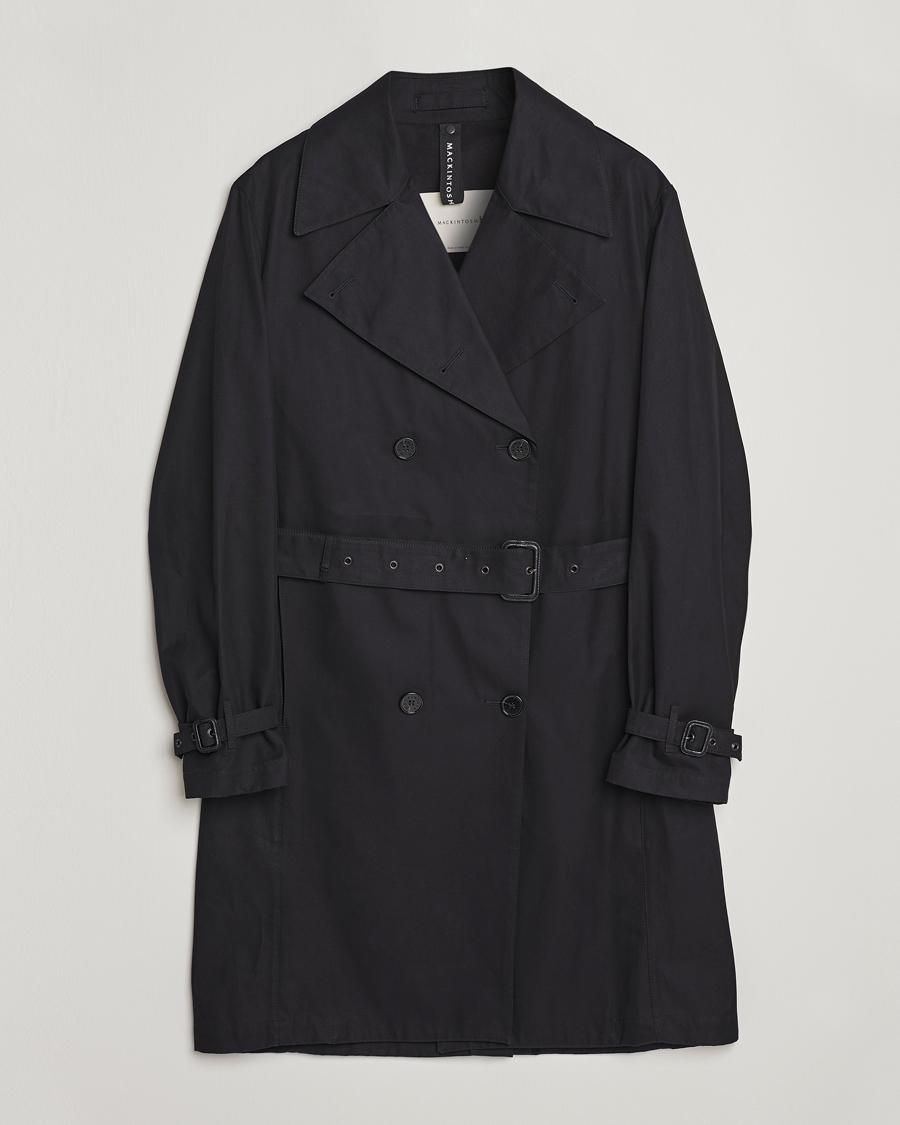 Mackintosh St Andrews Trench Black - Acheter Mackintosh CareOfCarl.fr.
