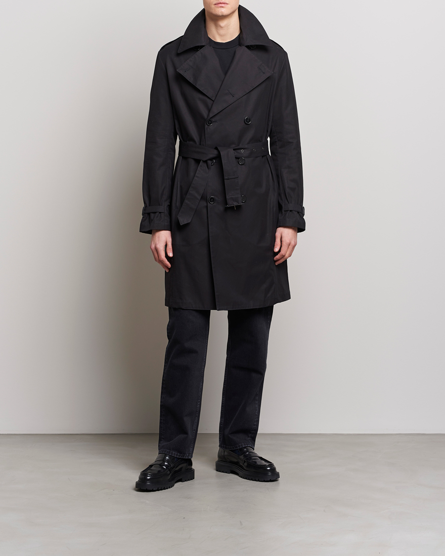 Homme | Manteaux Et Vestes | Mackintosh | St Andrews Trench Black