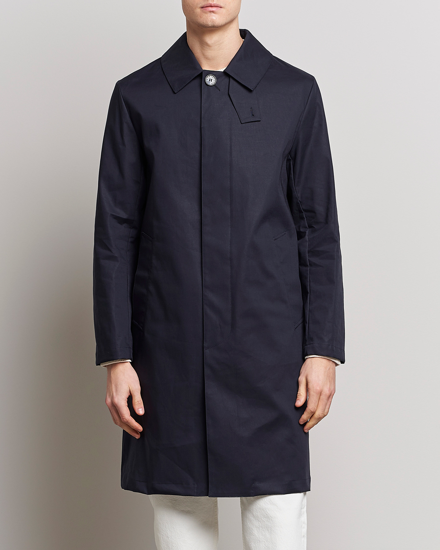 Homme | Manteaux Et Vestes | Mackintosh | Manchester Car Coat Navy