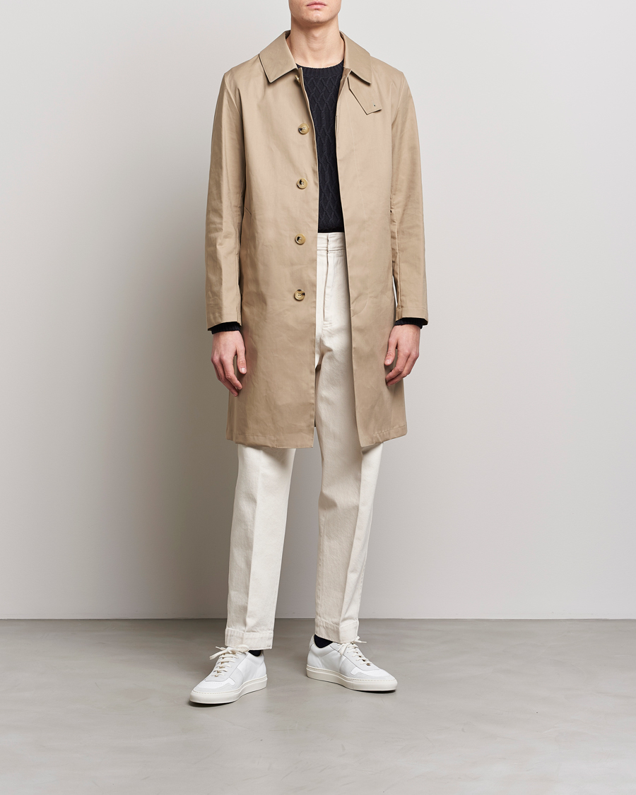 Homme | Manteaux Et Vestes | Mackintosh | Manchester Car Coat Fawn