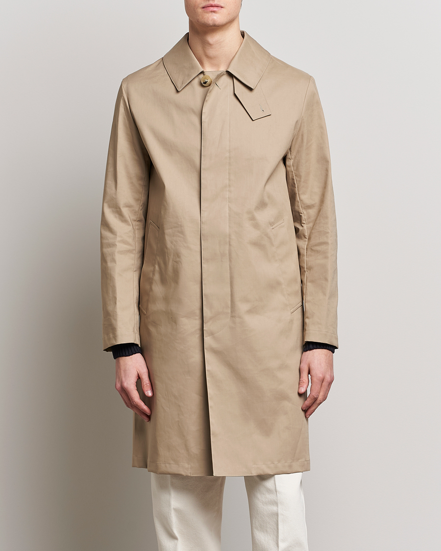 Homme | Manteaux Et Vestes | Mackintosh | Manchester Car Coat Fawn