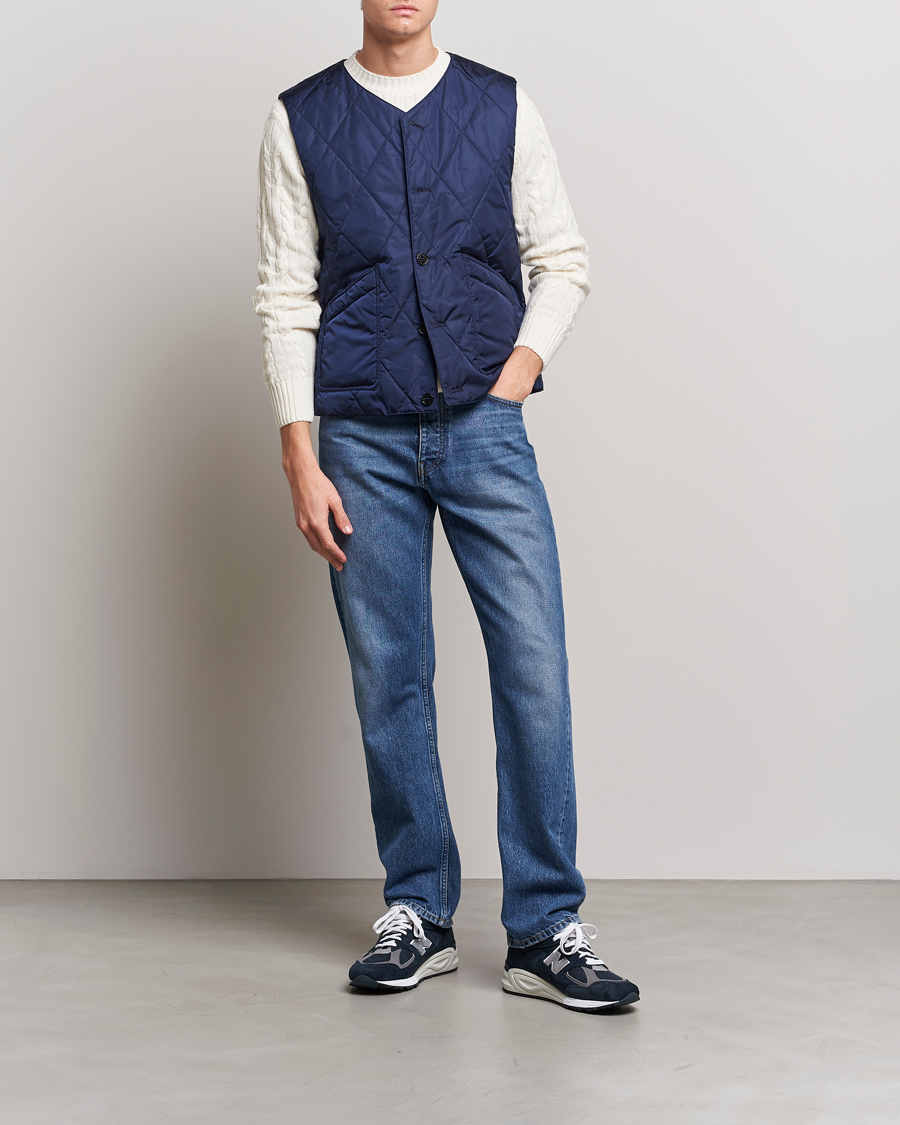 Homme | Gilets | Mackintosh | Hig Quilted Liner Blue