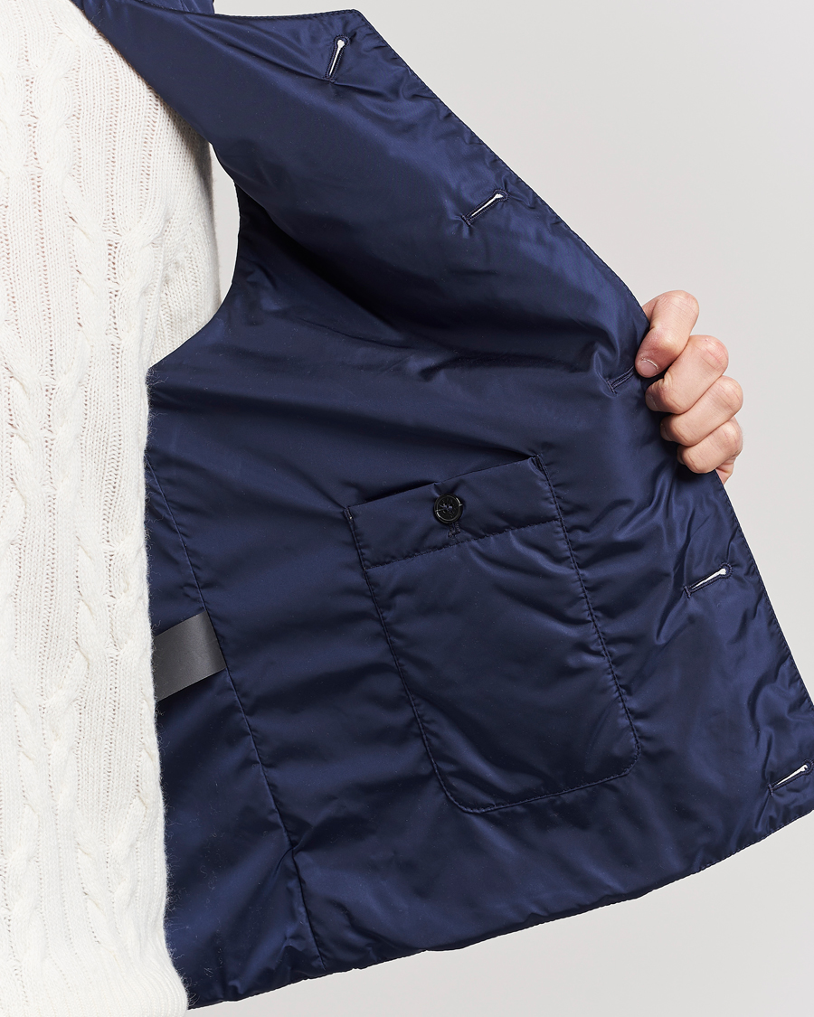 Homme | Gilets | Mackintosh | Hig Quilted Liner Blue