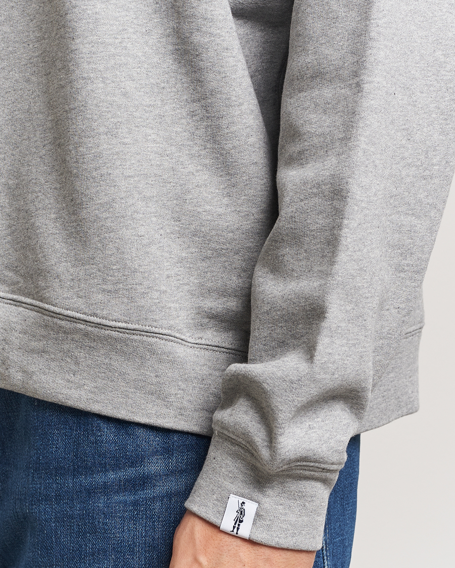 Homme | Pulls Et Tricots | Mackintosh | Dandyman Zip Sweat Grey Melange