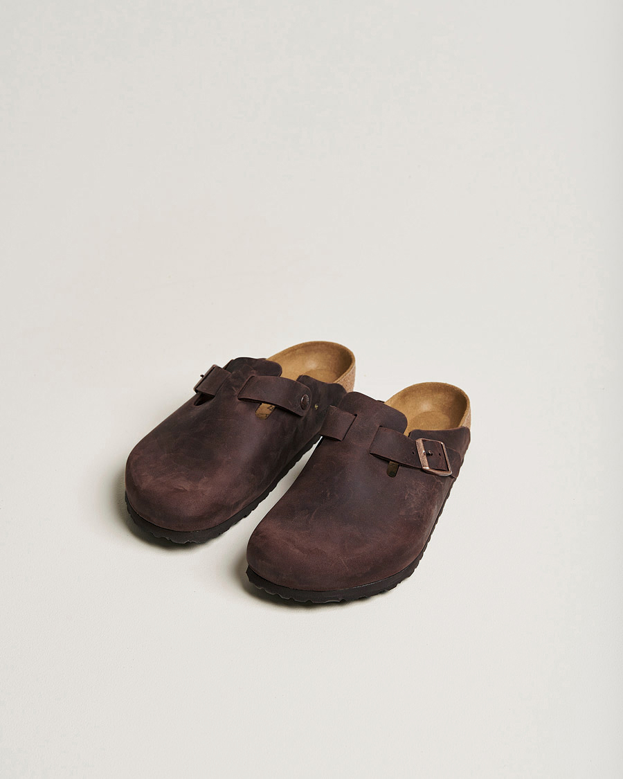 Homme | BIRKENSTOCK | BIRKENSTOCK | Boston Classic Footbed Habana Oiled Leather