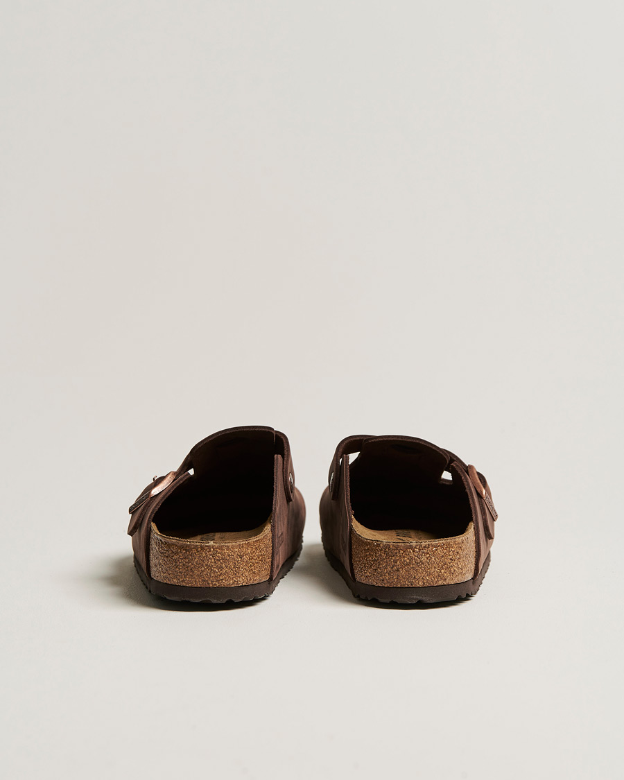Homme | Sandales Et Mules | BIRKENSTOCK | Boston Classic Footbed Habana Oiled Leather