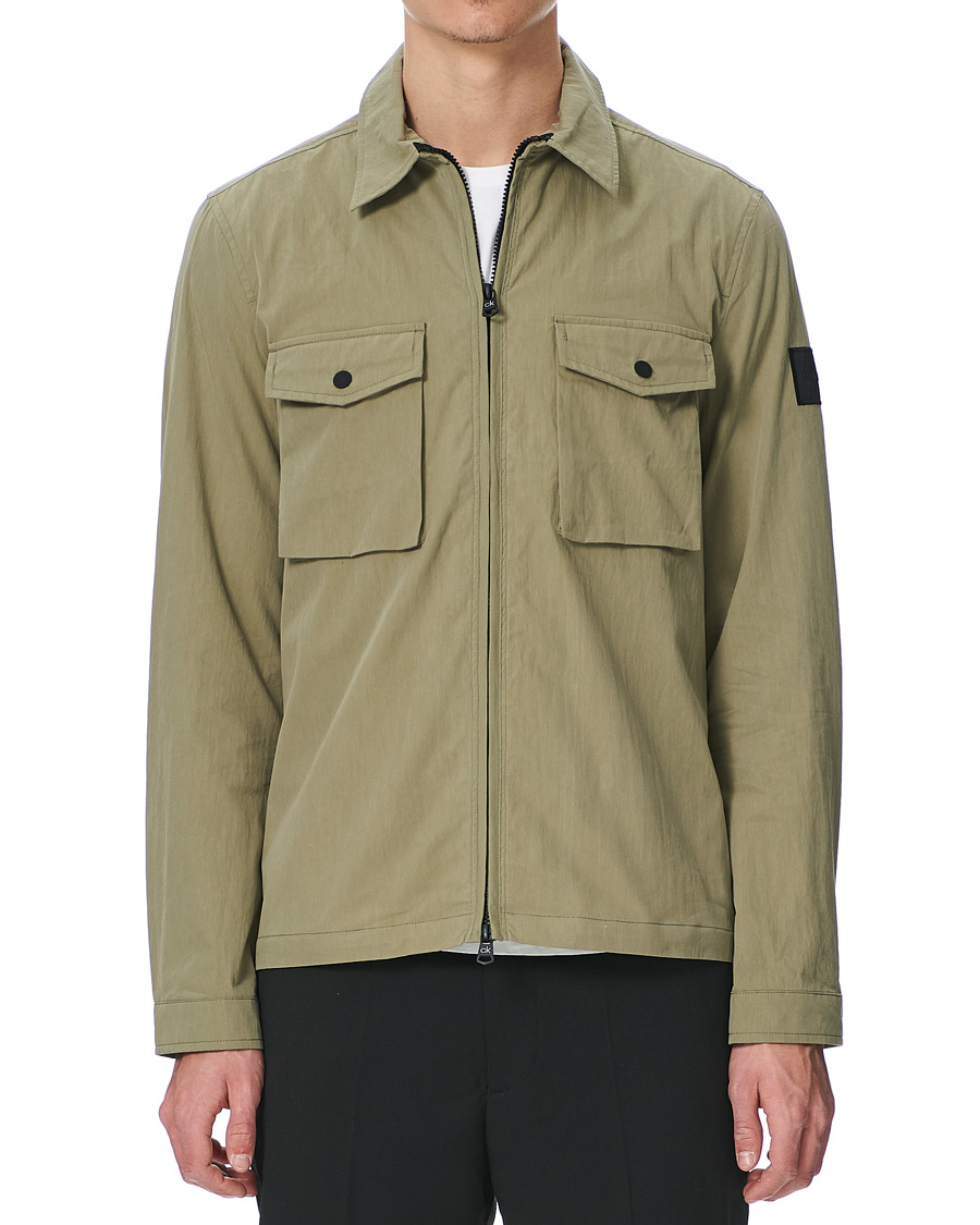 Homme | Calvin Klein Light Shirt Jacket Delta Green | Calvin Klein | Light Shirt Jacket Delta Green