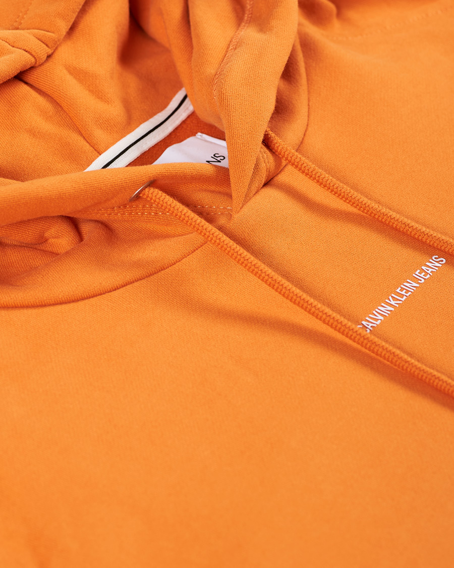 Homme | Pulls Et Tricots | Calvin Klein Jeans | Micro Branding Hoodie Rusty Orange