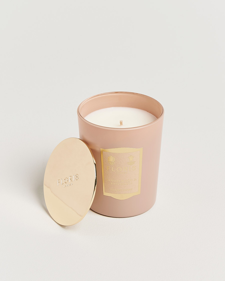 Homme | Bougies Parfumées | Floris London | Scented Candle Sandalwood & Patchouli 175g