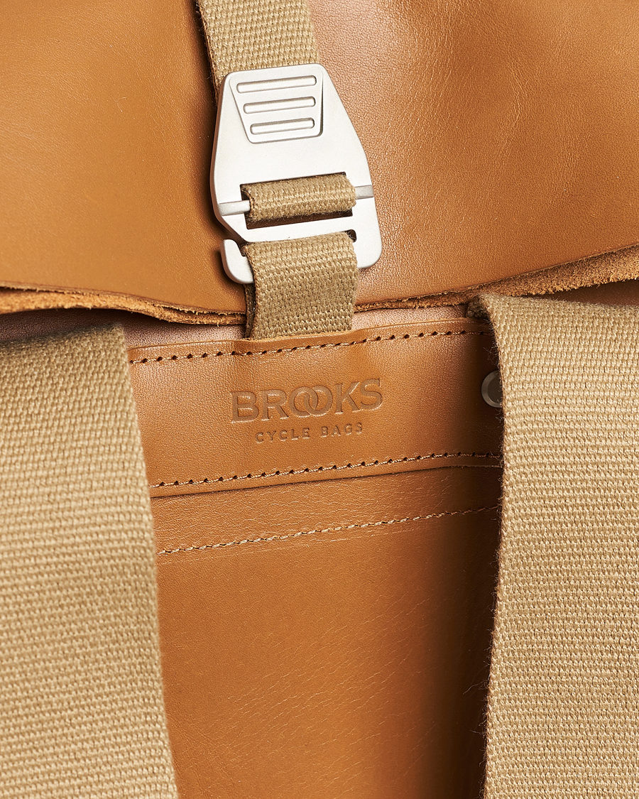Homme | Brooks England Pickwick Large Leather Backpack Honey | Brooks England | Pickwick Large Leather Backpack Honey