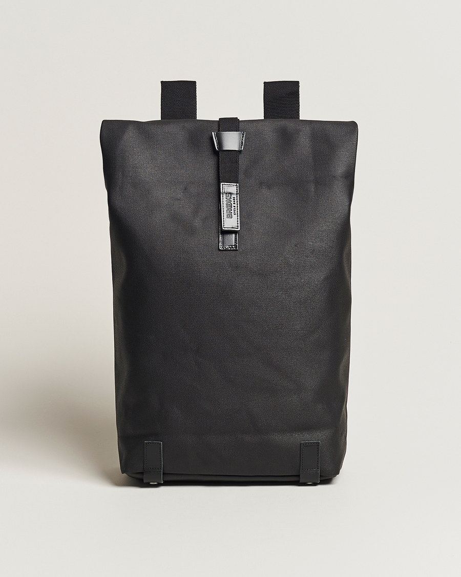 Homme | Brooks England Pickwick Cotton Canvas 26L Backpack Total Black | Brooks England | Pickwick Cotton Canvas 26L Backpack Total Black