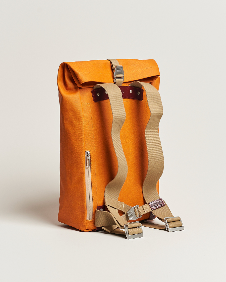 Homme | Sacs | Brooks England | Pickwick Cotton Canvas 26L Backpack Goose Beak/Maroon