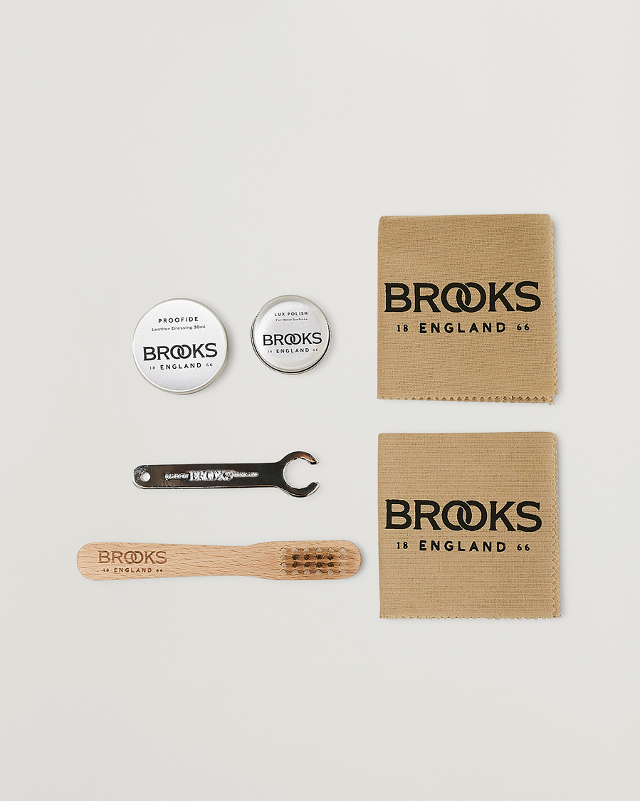 Homme | Pour La Maison | Brooks England | Premium Leather Saddle Care Kit