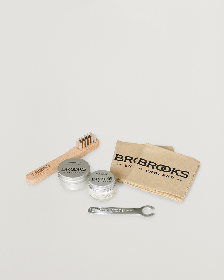 Homme | Pour La Maison | Brooks England | Premium Leather Saddle Care Kit