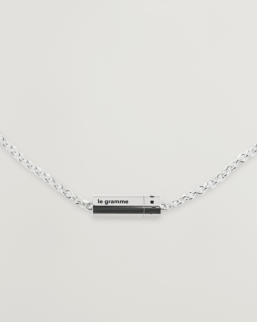 Homme | LE GRAMME Chain Cable Necklace Sterling Silver 13g | LE GRAMME | Chain Cable Necklace Sterling Silver 13g