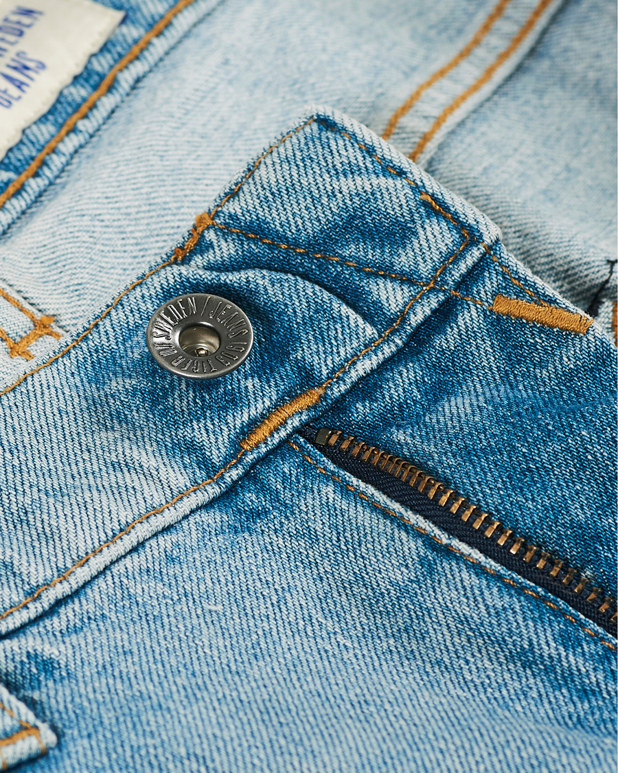 Homme | Jeans | Tiger of Sweden Jeans | Pistolero Comfort Stretch Craze Jeans Light Blue