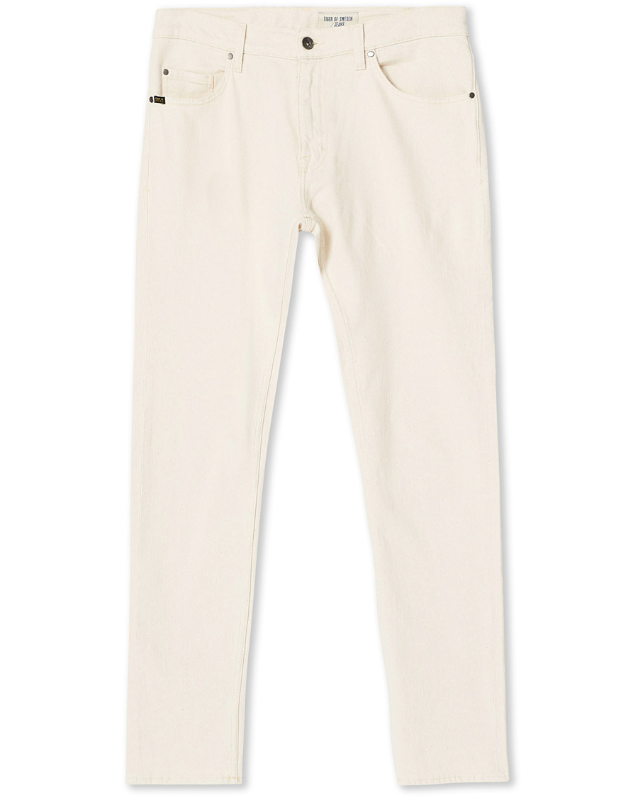 Homme | Jeans | Tiger of Sweden Jeans | Pistolero Comfort Stretch Discovery Jeans Ecru