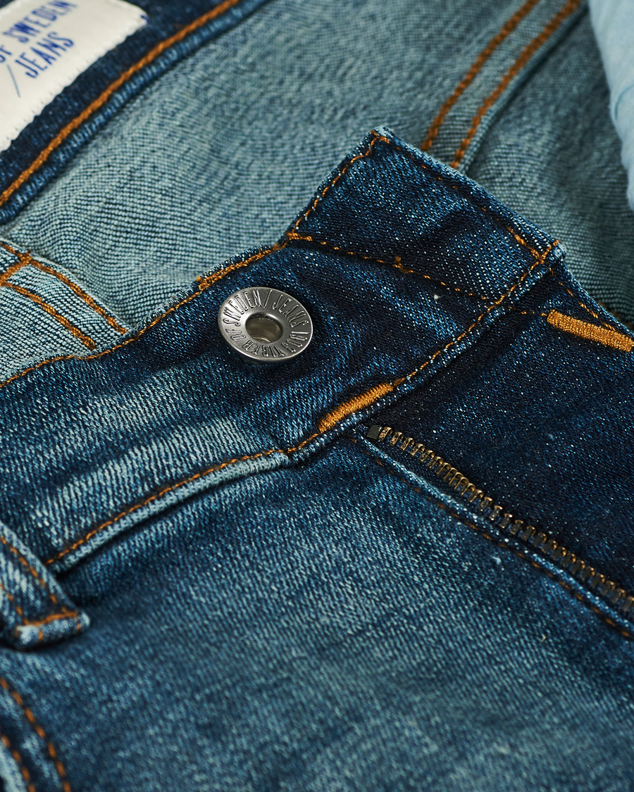 Homme | Jeans | Tiger of Sweden Jeans | Slim Super Stretch Ideal Jeans Medium Blue