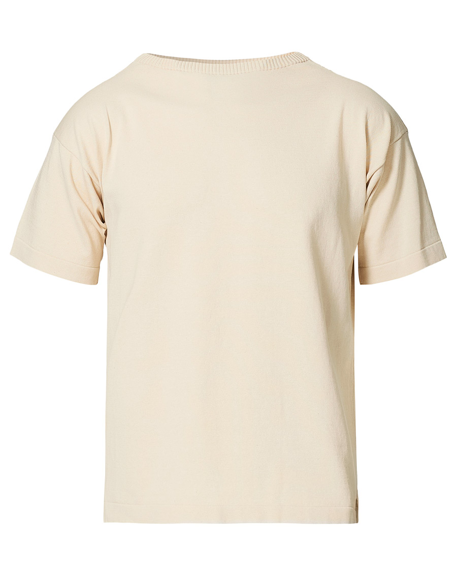 Homme | T-shirts | Andersen-Andersen | Boatsman Short Sleeve Tee Off White