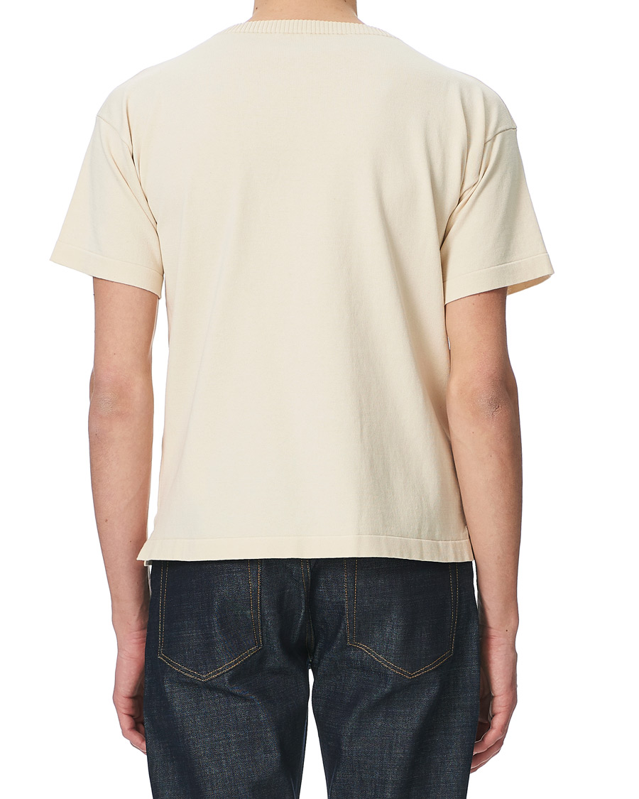 Homme | T-shirts | Andersen-Andersen | Boatsman Short Sleeve Tee Off White