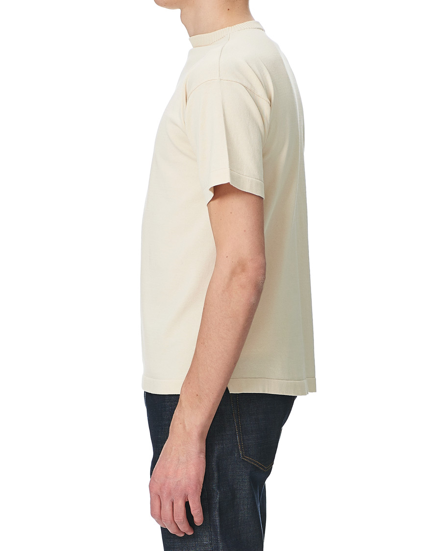 Homme | T-shirts | Andersen-Andersen | Boatsman Short Sleeve Tee Off White