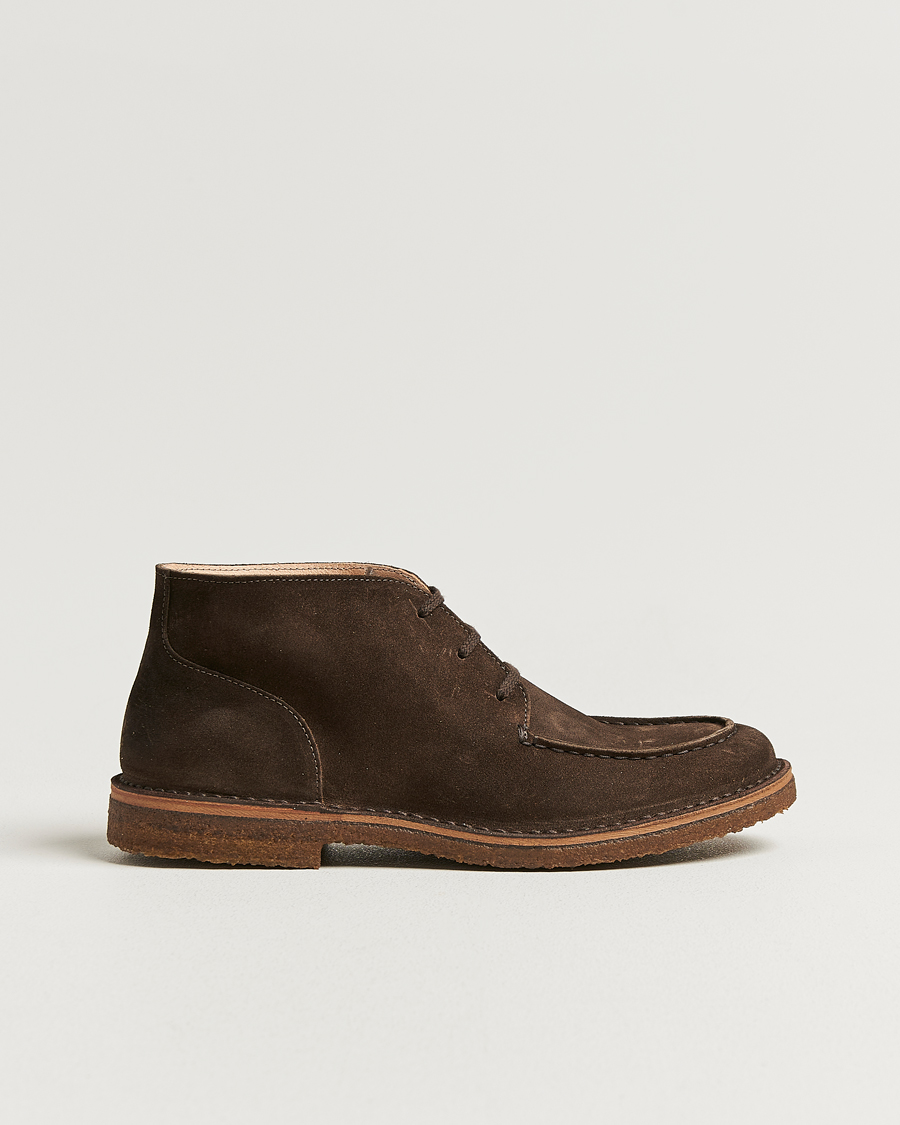 Homme | Bottes | Astorflex | Deukeflex Chukka Boot Dark Brown Suede