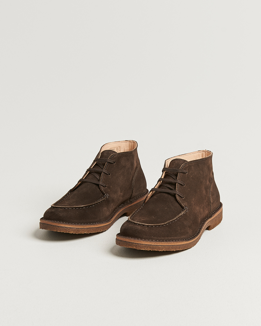 Homme | Bottes | Astorflex | Deukeflex Chukka Boot Dark Brown Suede