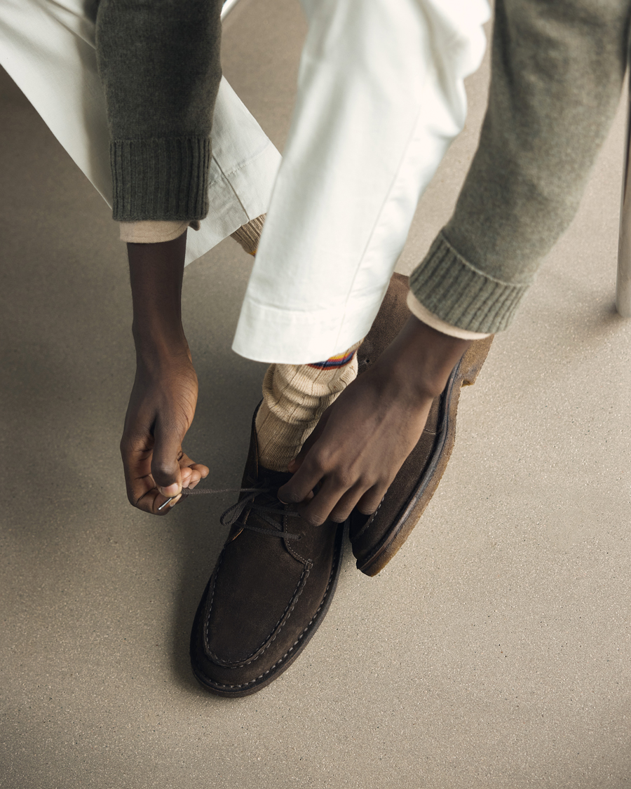 Homme | Bottes | Astorflex | Deukeflex Chukka Boot Dark Brown Suede