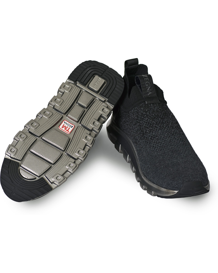 Homme | Z Zegna Techmerino Sock Sneaker Dark Blue | Z Zegna | Techmerino Sock Sneaker Dark Blue