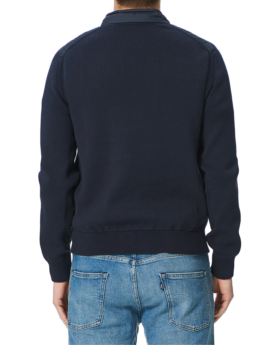 Homme | Manteaux Et Vestes | Woolrich | Hybrid Track Jacket Melton Blue