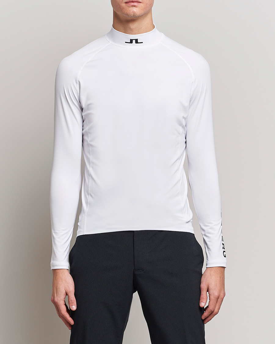 Homme |  | J.Lindeberg | Aello Soft Compression Tee White