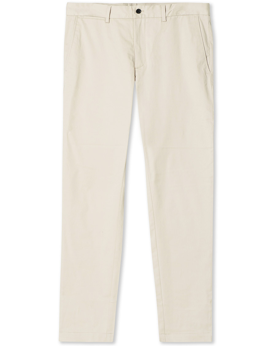 Homme | Pantalons | J.Lindeberg | Chaze Super Satin Strech Chinos Sand Grey