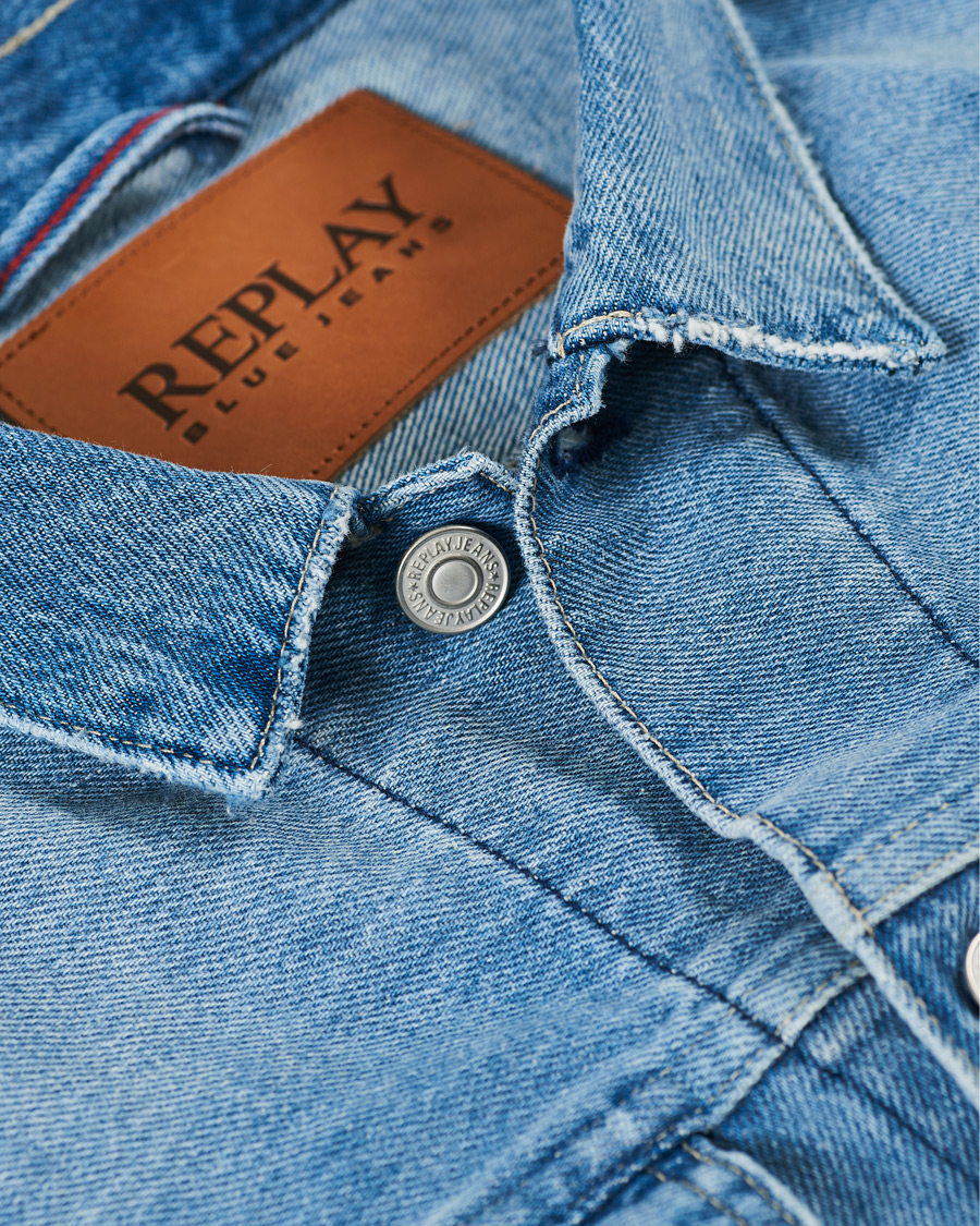 Homme | Manteaux Et Vestes | Replay | Denim Jacket Light Blue