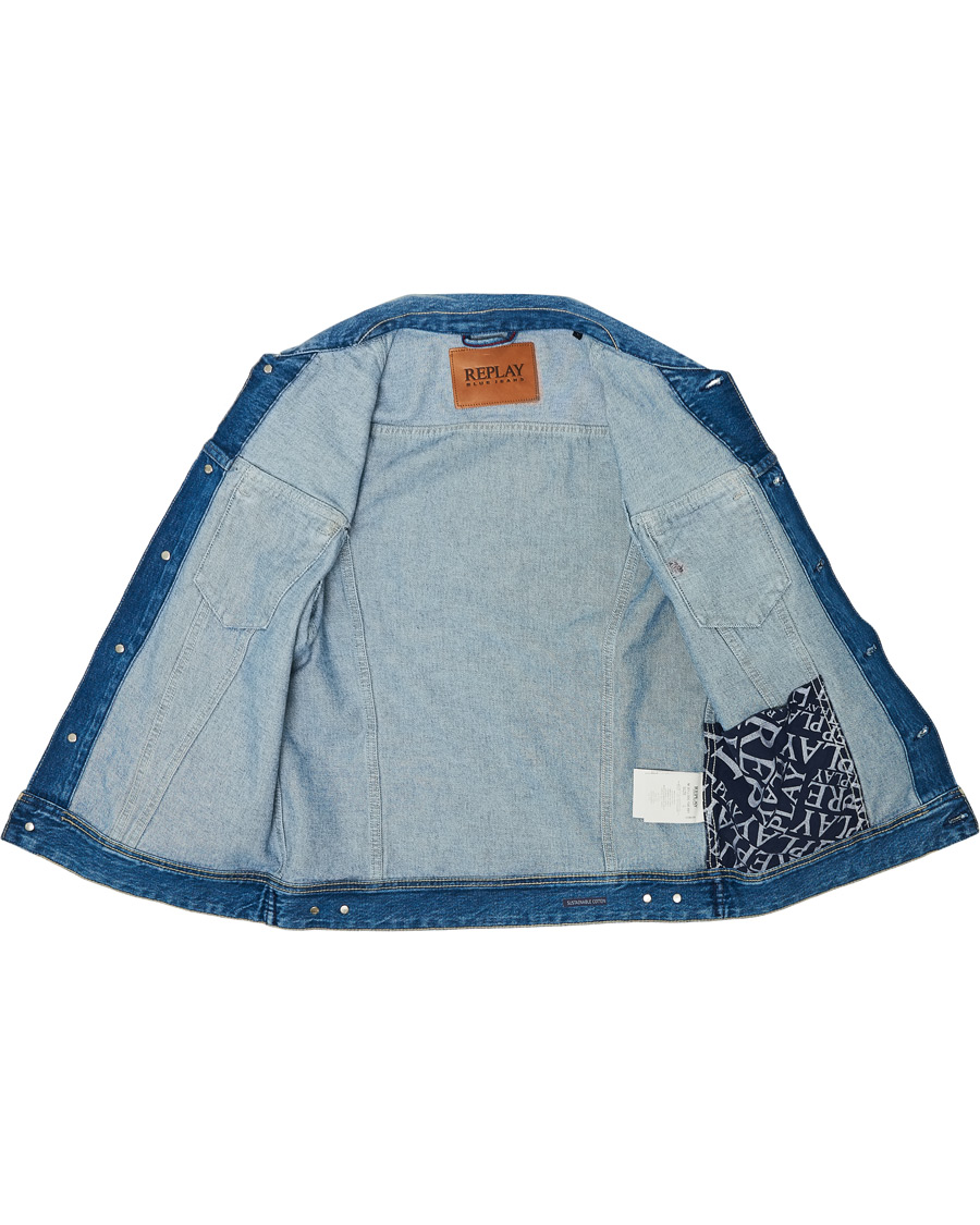 Homme | Manteaux Et Vestes | Replay | Denim Jacket Light Blue