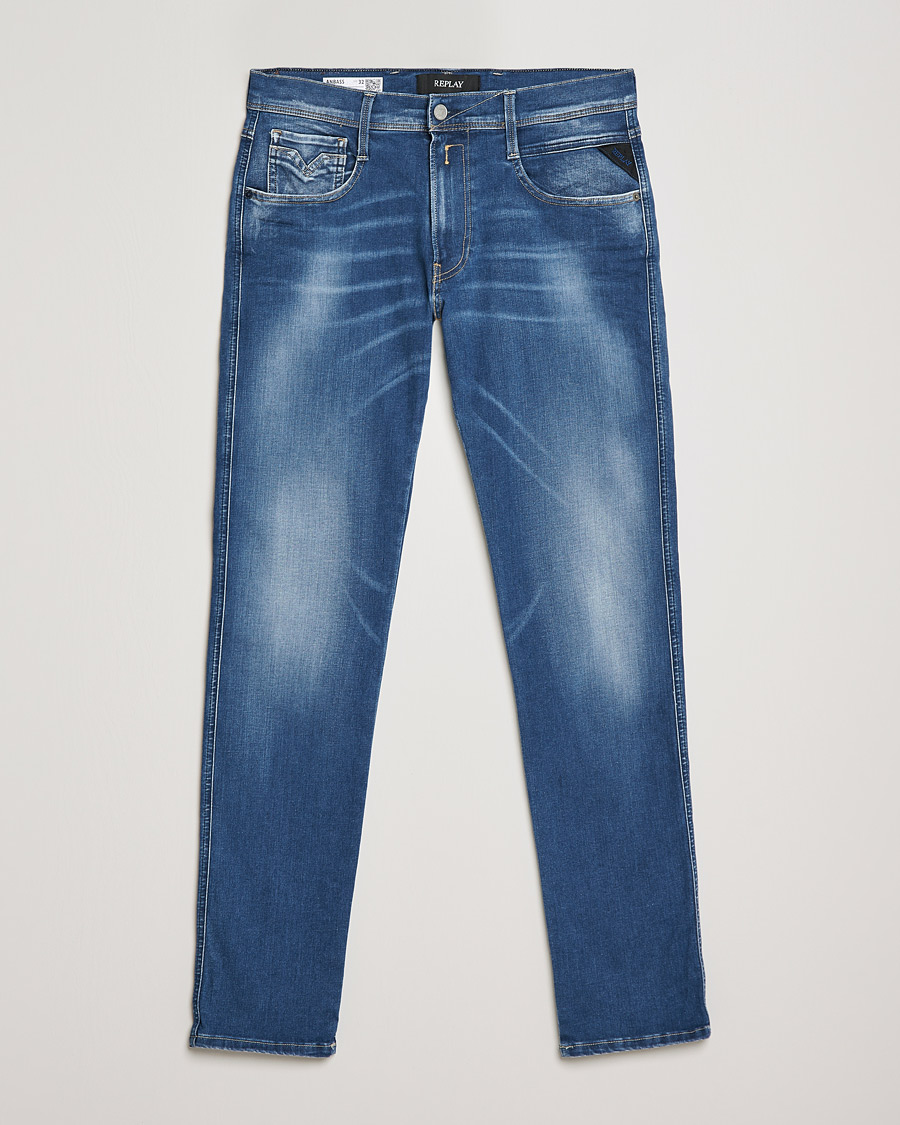 Homme | Jeans | Replay | Anbass Hyperflex X-Lite Jeans Medium Blue