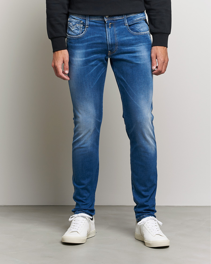 Homme | Jeans | Replay | Anbass Hyperflex X-Lite Jeans Medium Blue