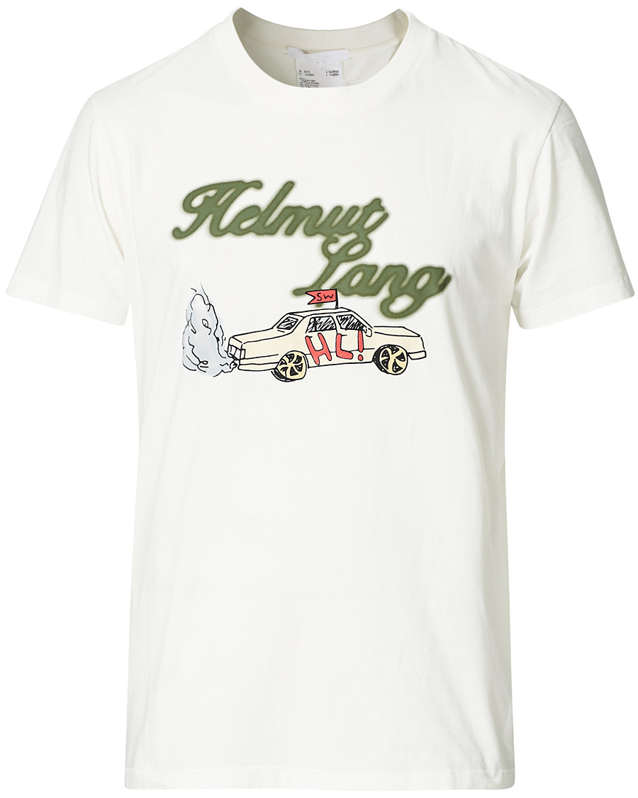 Homme | T-shirts | Helmut Lang | Taxi Tee Ecru