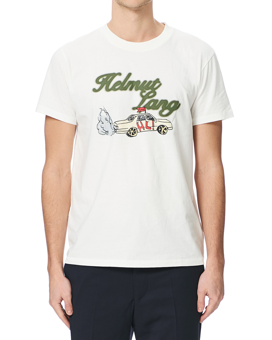 Homme | T-shirts | Helmut Lang | Taxi Tee Ecru